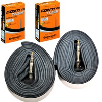 2x Continental Fahrradschlauch Race SV Schlauch 18/25-622/630 Rennrad 28 Zoll