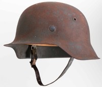 Original Wehrmacht Stahlhelm M42 3.Reich Deutsches Reich 2.Weltkrieg World War
