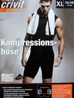 Herren Kompressionshose M L XL Kompression Sporthose Fitness Shorts Kurz TOP NEU