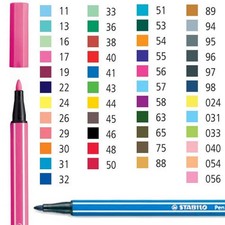 NEW Stabilo Pen 68 Fibre Tip 1.0mm No. 056 Fluorescent Pink