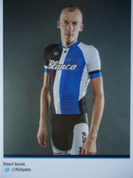 Robert Gesink Blanco Pro Cycling Team 2013 Autogrammkarte