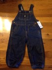 NWT OshKosh B'Gosh Denim Baby Overalls Size 12 Months So Cute!!!