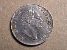 India silver 1 Rupee William Iv 1835 Ef=Au