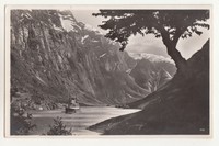 Echtfoto Ak Naerofjord Schiff Dampfer um 1929 Norwegen norge !
