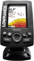 Lowrance HOOK 3x mit 83/200 kHz Farbecholot Fischfinder 