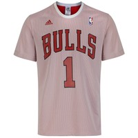 ADIDAS NBA CHICAGO BULLS DEREK ROSE GAME TIME T SHIRT REVERISBLE