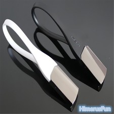 New Men Black Metal Key Chain Creative Gift Car Ring Keychain Keyfob Accessories