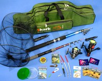 SUPER  KOMPLETTSET, ANGELSET 2x RUTEN, 2x ROLLE,SCHONER Zubehör Z62