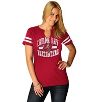 NFL Damen Football T-Shirt TAMPA BAY BUCCANEERS Go-for-Two-II Ladies rot,red