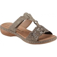 Pantolette Hush Puppies Aus feinem Lederimitat 35 mm Absatz braun Gr. 42 NEU