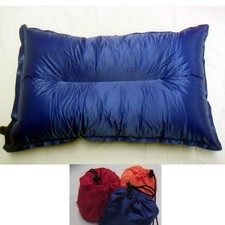 NEW CAMPING SEMI-AUTOMATIC INFLATABLE PILLOW CUSHION
