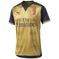 Puma FC Arsenal London Away Trikot 2015/16 Herren [Gold-Navy]
