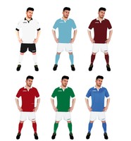 Legea Fußball Trikot Set "Vintage" Trikot+Short Größen S - XL