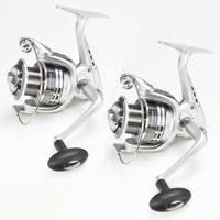 2x Angelrollen Spinnrolle MD 3000 Doppelpack 9+1 Kugellager Stationärrollen