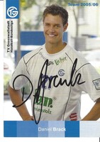 Autogrammkarte AK signiert signed TV Grosswallstadt  DANIEL BRACK