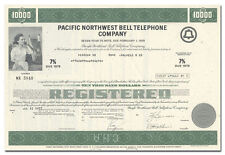 Pacific Northwest Bell Telephone Company Bond Certificate