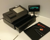 Schultes Kasse S550 Touchscreen Komplettsystem mit Geldlade