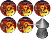 2500 Umarex Cobra Diabolos Diabolo 4,5mm Spitzkopf für Luftgewehr Luftpistole