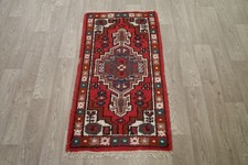 Clearance Sale Geometric 2x4 Indo Heriz Oriental Area Rug Carpet 4' 1" x 2' 3"