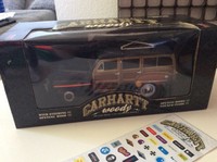 Carhartt Die Cast Woody Camper Van,Brand New,Rare Limited,Oldschool Skateboard