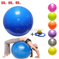 Gymnastikball platzsicher 55-85 cm Sitzball Fitnessball Yogaball Bürostuhl+Pumpe