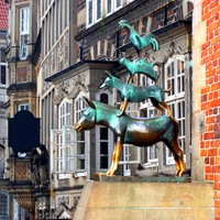 3 Tage Bremen Urlaub ★★★★ Hotel buchen Bremer Stadtmusikanten Kurz Reise günstig