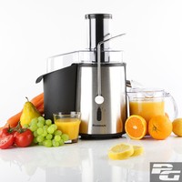 Entsafter aus Edelstahl / Saftpresse 850 Watt elektrisch / Obstpresse Fruchtsaft