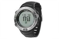 Multifunktionsuhr / Höhenmesser Modell E7 SB  in silber-schwarz von Barigo