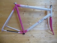 Schauff T D1 Rennrad Rahmen Gabel Road Bike Frameset Vintage Triathlon 700C 1997