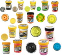 Berkley Powerbait Troutbait Extra Scent Glitter Gulp Turbo Spezial Forellenteig