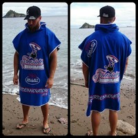 FR Custom Kleidung 'Wechsel Poncho' Yamaha Superjet Jetski,Rickter,Krash etc