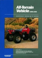All-Terrain Vehicles Vol 2 by Clymer Staff Paperback Book (English)