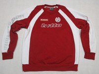 Lotto FSV Mainz 05 Pullover Sweatshirt Sport Sweater Vintage  Rot Fussball XXL