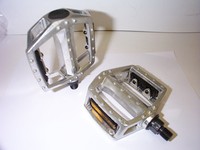 Xeromo BMX,Cross,Cruiser,Kinderrad-Pedal,Fahrrad-Pedale 1/2",silber,Fahrradpedal