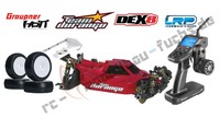 Team Durango 1/8 DEX8 Buggy  4WD Kit Graupner X-8N Set LRP Komplettrad TD102038
