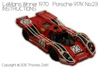 Lego Technik Bauanleitung Porsche 917K No23