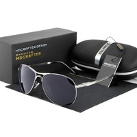 Neu Aviator Brillen Herren 100% UV 400 Polarisiert Sonnenbrille Pilotenbrille 
