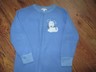 Boys size 3 T Just One Year Fleece Blanket Sleeper Sleepwear PJs Red 