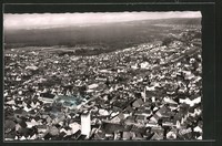 tolle AK Pfungstadt, Gesamtansicht aus der Vogelschau 