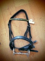 Trense mit Otto Schumacher Stirnband und anatomischem Gebiss schwedisch