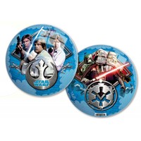 1 Star Wars Clone Wars Gummi Ball Fußball Spielball ca. 12,5cm Kinderball bunt