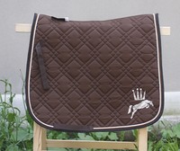 Braune Schabracke Loesdau mit Strass DR