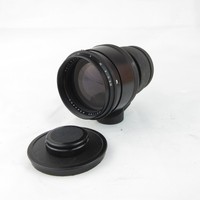 Für M42 Carl Zeiss Jena Sonnar 2,8/180 Q1 Objektiv lens 19 blades caps defekt