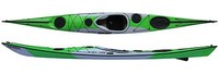 Aquarius leichtes Seekajak Sea Lion 525 LV Club+ Version Epoxid+Kevlar/Carbon