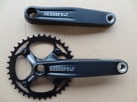 Truvativ Hussefelt 1.1 Kurbel schwarz, 175 mm, 38 Zähne, NEU