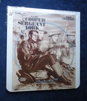Gary Cooper-Sergeant York-RCA Video Disc CED 2 VideoDisc Set-New In Shrink Wrap