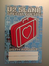 U2 - Slane - Special Guests Pass - Blue -#31