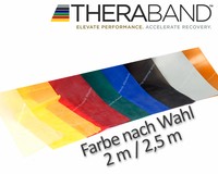 Original THERA-BAND Übungsband Fitnessband 2 m / 2,5 m in 8 Stärken / Farben NEU