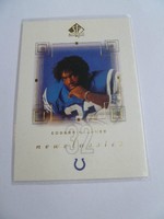 Playercard ( SP Authentic ) 2000 NFL  Edgerin James