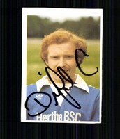 Jürgen Diefenbach Hertha BSC Bergmann SB 1977/78 Sign